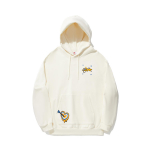 Li Ning X Icecream koost&ouml;&ouml; Heartbreaker Series Kirjalogo Vabaaja spordihuppari Unisex hupparid Off-White AWDU843-1 S