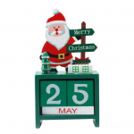 J&otilde;ulude Tagap&ouml;&ouml;rdumise Klotsid 99 P&auml;eva J&otilde;uludeni Advendikalender Puidust J&otilde;uluvana P&otilde;hjap&otilde;der Lumemees Lauafiguur P&uuml;hade Kodu Dekoratsioon Santa Claus