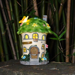 Aed Lillemaja ausammas &Ouml;&ouml;valgus Maja soojendavad kingitused Naljakas vaigukujuke P&auml;ikeseenergia oranž