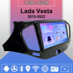Android Carplay autoraadio Lada Vesta 2015-2022 jaoks Multimeediam&auml;ngija Peaseade Stereo GPS Navigatsioon BT WIFI 2+32GB 1+16GB