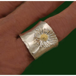 Luksuslik uus moe laia v&auml;ljaande naiste v&auml;rvieralduslik karikakra liller&otilde;ngas No.8 h&otilde;be