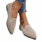 Mood Suvine V&otilde;rkkangad Hingavad Balleriinad Naiste Kingad &Otilde;hutus Pits Vabaaja Mokassiinid Ema Kingad Mugavad Vabaaja Kerged Tossud 36 beež