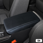 Auto keskkonsooli k&auml;etoe kasti kate DIY mikrokiust nahast kaitsepadi Honda Civic 11. 2024 jaoks