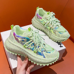 Naiste Kingad Rhinestone Naiste Tossud Teemant Hingav Luksus Disainerid Vabaaja Paks Tald Isa Kingad Zapatos Mujer 2024 40 must