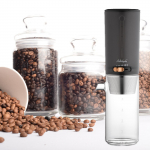 J&auml;&auml;kohvimasina tilgafilter 400 ml j&auml;&auml;kohvimasina espresso koduseks valmistamiseks must