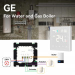 MINCO HEAT Nutikas WiFi Termostaat Programmeeritav Toatermostaat Toetab Alexa, Google Home H&auml;&auml;lejuhtimist ja Smart Life &Auml;ppi 95-240V