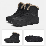 Vene stiilis talvesaapad meeste kingad veekindlad v&auml;lissaapad meestele lumesaapad k&otilde;rged meeste jalatsid 46 must