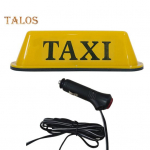 Takso pealmine katusetuli Autolamp &Uuml;liere Veekindel Ilmastikukindel Lihtne paigaldus Signaaltuli Takso LED-lamp valge