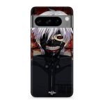 Coque - MANIACASE - Google Pixel 8a Pro - Souple - Noir - Anime Tokyo Ghoul Kaneki ken