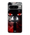 Coque - MANIACASE - Google Pixel 8a Pro - Silicone - Noir - Itachi Uchiwa Naruto Art