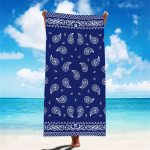 Suvine Rand Banaanir&auml;tik Retro Paisley Muster R&auml;tik Ujumine Vannir&auml;tik Basseinipeo Kingitus Lastele 50x100cm