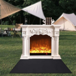 Durable Grill Mat for Outdoor BBQ Protection on Wooden Decks 152cmx106cm