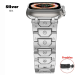Luksuslik roostevabast terasest rihm Apple Watch Ultra 2 49mm 42mm 9 8 7 jaoks Rihm iWatch Series10 42mm 46mm 45mm 41mm 44mm 38mm jaoks 38mm 40mm 41mm h&otilde;be