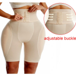 Puusa tugevdaja, polsterdatud alusp&uuml;ksid, k&auml;snast push-up padjad, pandlaga vormir&otilde;ivad, mis on &otilde;hemad seksikas suur tagumikku t&otilde;stev kehakujundaja XL beež