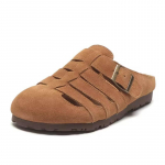 Naiste kingad 2024, uued suletud ninaga naiste sussid Kevad-s&uuml;gis Rooma Solft Solft Tald, vaba vabaaja mugavad naistejalatsid kontoris 35 kaamel