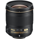 Nikoni &uuml;he fookusega objektiiv NIKKOR 28 mm t&auml;issuuruses &uuml;hilduv AF-S f/1.8G must