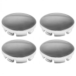 Ratta keskosa auto ratta keskkork Auto plastikust alus esi-/tagarehvile 4 tk komplekti kroomkattega universaalsed s&otilde;idukid CHINA