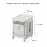 K&auml;ru hoiurest Hoiukast Majapidamissahtli t&uuml;&uuml;p Lihtne Suure mahutavusega K&ouml;&ouml;k Vannituba S&auml;&auml;stke ruumi rattaga hoiurest