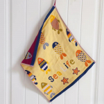 Beebi k&auml;ter&auml;tik, pehme nahaga puutetundlik 4-kihiline mugav, mitte&auml;rritav nahka puhastav puuvill, mitmesuguse tr&uuml;kiga n&auml;or&auml;tik lasteaiale