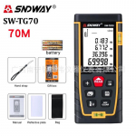 SNDWAY SW-T100/T60 Laserkaugusm&otilde;&otilde;tja, Infrapuna Elektrooniline M&otilde;&otilde;dulint