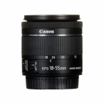 Canon EF-S 18-55mm f/4-5.6 IS STM suumobjektiiv must