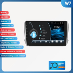 Hizpo 4G LTE Android 10.1 Peugeot 2008 208 Seeria 2014-2018 jaoks Multimeedia Stereo Auto ILMA DVD-m&auml;ngijata Intelligente Navigatsioon GPS Raadio RDS WIFI DAB+ DVR W7 8Core 6G 128G