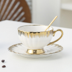 Cappuccino tassid alustassidega k&uuml;hvel, 200ml portselanist espressotasside komplekt, keraamilised t&uuml;rgi kohvitassid, tee piimakruus latte, mocha, valge