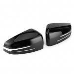 2tk k&uuml;lgmise tahavaatepeegli katte dekoratiivne trimmikork sobib Mercedes Benz ABCE CLS CLA GLAGlossy jaoks
