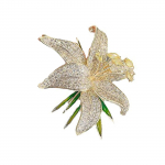 Vanaaegsed Strassidega Liilia Prossid Kunstiline Liilia Pross Naised ja Mehed T&auml;iuslik Lisand Iga Riietuse Juurde