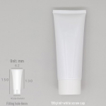 100ml Sunscreen & Skincare: Hand Cream, Facial Cleanser, Essence in Milky White Tube Packaging
