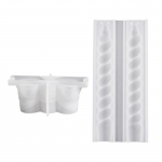 Kipsist k&uuml;&uuml;nlajalg, silikoonvorm, k&uuml;&uuml;nlaaluse vorm, s&otilde;lmekujuline k&uuml;&uuml;nlahoidja vorm kodukaunistuste vorm