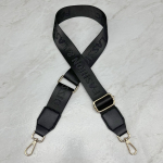 Reguleeritav trendikas Letter Style naiste ristkehaga kotirihm &ndash; laia rihmaga &otilde;larihma tarvik. Bright Silver Buckle