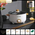 Multifunktsionaalne Mini Elektriline Keedupott - K&otilde;ik-&uuml;hes Hot Pot Soolo Kokkamiseks 22 cm