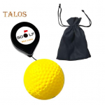 Golf Swing Trainer Pall Swing Asendi korrigeerimine Golfi Treening Abi K&auml;e K&uuml;&uuml;narvarre K&uuml;&uuml;narnuki Kehaasendi &otilde;petamise varustus Meestele Naistele kollane