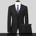 Kahen n&ouml;&ouml;biga &uuml;likond meestele (&uuml;likond + P&uuml;ksid) Stiilne Slim-fit &Auml;riprofessionaalne T&ouml;&ouml; Formaalne Kaheosaline Komplekt XS-6XL XXXL