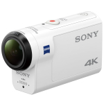 SONY kantav kaamera action kaamera 4K ruumilise optilise pildistabilisaatoriga mudel + (FDR-X3000) valge