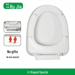 Universaalne paksenenud aeglaselt sulguv WC-poti kate - Vana stiil