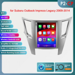 Ossuret 9.7 Android 13 Traadita Carplay Subaru Outback Impreza Legacy 2009-2014 jaoks GPS-i Stereo Autoraadio Intelligente Multimeediapleier 4G BT 2 Din P2CP 4Core 2G 32G AI