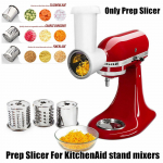 Kitchenaid k&ouml;&ouml;gikombainile salativalmistaja viilutaja purustaja lisatarvikud Fresh Prep k&ouml;&ouml;giviljal&otilde;ikur 3 teraga kurkidele, porganditele United States
