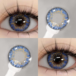 EYESHARE 1 Pair Serbia Contact Lenses for Eyes Gray Pupils Natural Big Black Eyes Contacts Beauty Makeup Soft Cosmetics