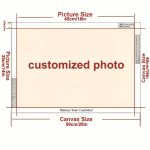 Foto Kohandatud Teemantmaal T&auml;ielikult &Uuml;mmarguste Teemantitega Tikandi Kunstikomplekt Kodu Kaunistus Ise-tehtud Kingitus Seina Pilt 40x50cm