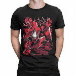 Alastori T-s&auml;rk Meestele Puhas Puuvill Vapustav T-s&auml;rk &Uuml;mara Kaelusega L&uuml;hikeste Varrukatega Riietus S&uuml;nnip&auml;evakingi S&auml;rk S