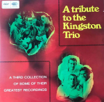 LP Plaat KINGSTON TRIO - A Tribute To The Kingston Trio ST20922 Capitol Records UK Pop Kasutatud