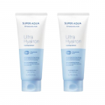 MISSHA Super Aqua Ultra Hyalron Puhastusvaht 200ml &times; 2 &ndash; Korea niisutav n&auml;opesuvaht 10 h&uuml;aluroonhappega, s&uuml;gavniisutav puhastaja 200ml &times; 2