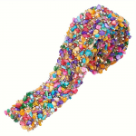 1M 3,5cm Pikk Elav Segav&auml;rviline Rhinestone Paelkaunistus - S&auml;delev Klaaskristallkett DIY Moodr&otilde;ivaste, Kingade, Kottide ja Pakendite Kaunistamiseks 1Pc