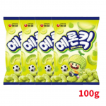 Korea kr&otilde;mpsuv suupiste &ndash; Banana Kick, Melon Kick (26 Valikut) #Melon 100g x 4pcs