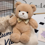 Armsad kaisukarud t&auml;idisega pl&uuml;&uuml;sist m&auml;nguasjad karu loomad pl&uuml;&uuml;sid nukud pehme karu s&otilde;brap&auml;eva kingitused lastele s&uuml;nnip&auml;evaks kodukaunistuse pidu 30CM