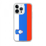 Coque T&eacute;lephone Drapeau Slov&eacute;nie &ndash; iPhone 14 Pro Max