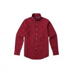 Polo Ralph Lauren Ruuduline Prindiga Polo Kraega &Uuml;he n&ouml;&ouml;biga Vabaaja Pikkade Varrukatega S&auml;rk Meeste s&auml;rgid Punane 710881854-001 M
