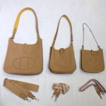 Stiil K&otilde;rgekvaliteediline Eritellimusel Valmistatud K&auml;sitsi &Otilde;mmeldud Evelyn Peapael Kiht Lehma Nahk Mitmek&uuml;lgne Mini Koppkott &Uuml;he &Otilde;la Ristkott Large size+29CM